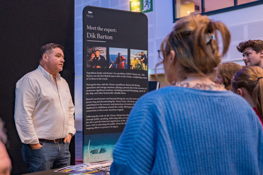 Titanic Exhibition Meet Experts